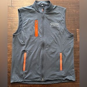 Women’s McAlister’s Deli Grey Employee Lightweight Performance Vest- Large